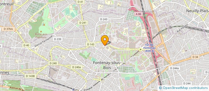 localisation de l'entreprise LAGOBOIS à FONTENAY-SOUS-BOIS