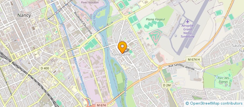 localisation de l'entreprise LAGODA  TOMBLAINE