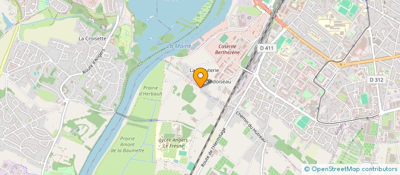 localisation de l'entreprise LAGOM  ANGERS