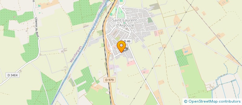 localisation de l'entreprise LAGOMOR  SAINT-LAURENT-D'AIGOUZE