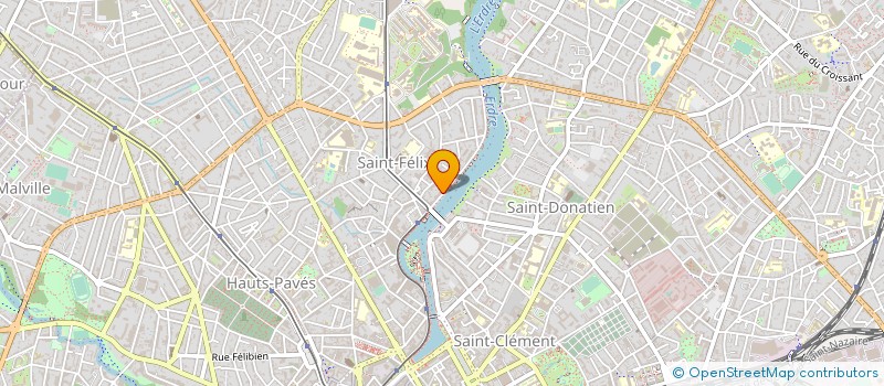 localisation de l'entreprise LAGON  NANTES