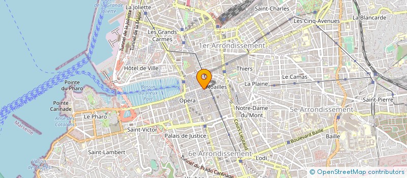 localisation de l'entreprise LAGON 5 à MARSEILLE