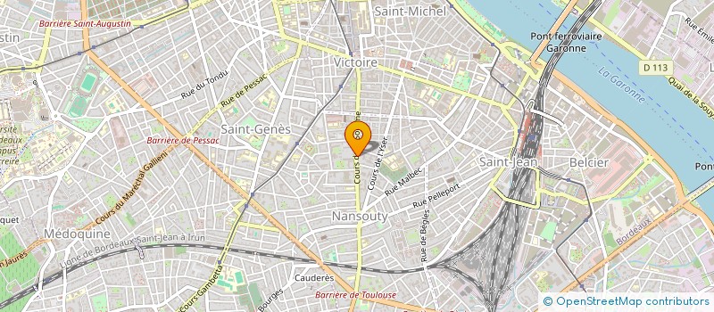 localisation de l'entreprise LAGON  BORDEAUX