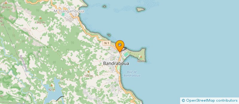 localisation de l'entreprise LAGON CONSEIL à BANDRABOUA