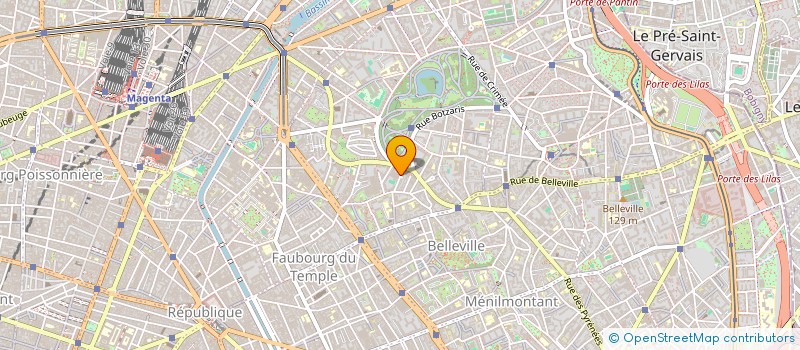 localisation de l'entreprise LAGON REVUE  PARIS