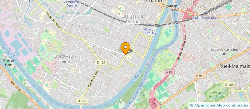 localisation de l'entreprise LAGONDA  CROISSY-SUR-SEINE