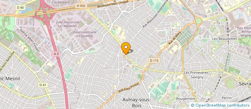 localisation de l'entreprise LAGOON à AULNAY-SOUS-BOIS