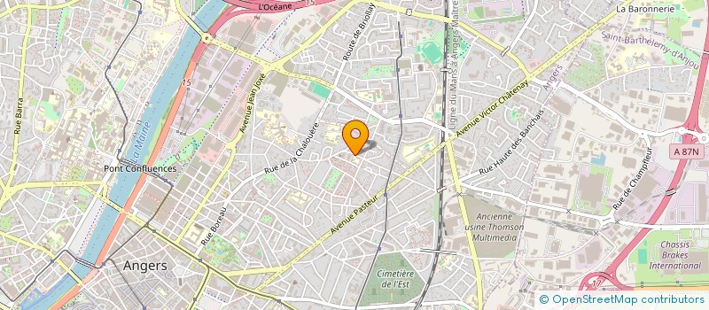 localisation de l'entreprise LAGOON  ANGERS