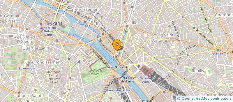 localisation de l'entreprise LAGORCE FRANCOISE EPSE LEGAY à PARIS