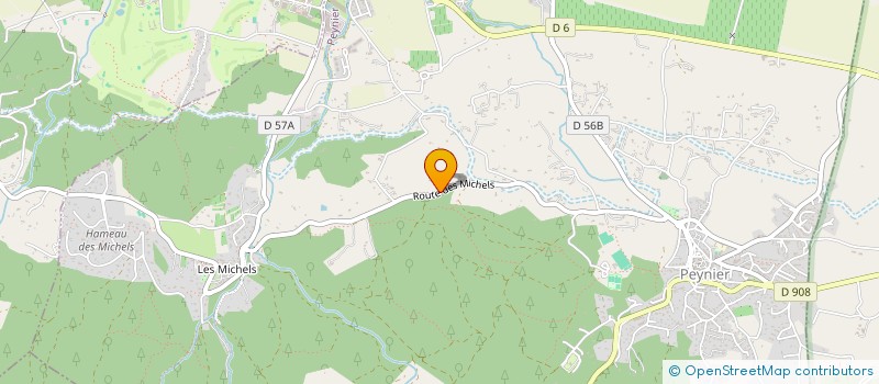 localisation de l'entreprise LAGORCE PATRIMOINE  PEYNIER