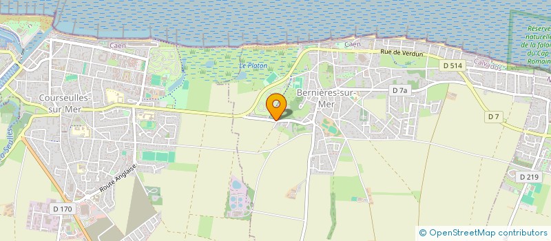 localisation de l'entreprise LAGORD 2016  BERNIERES-SUR-MER