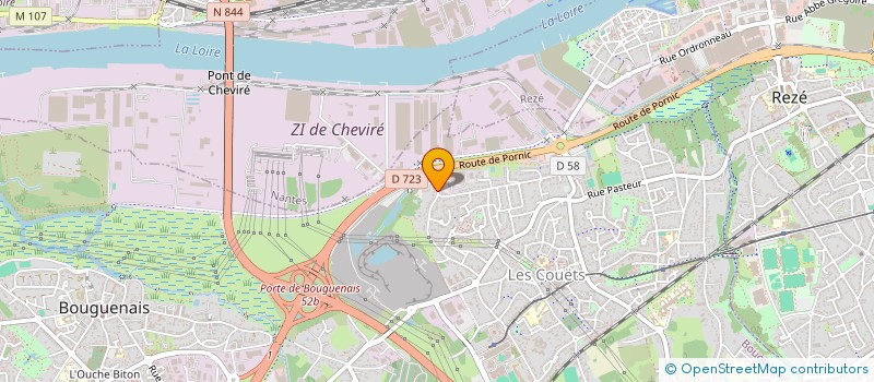 localisation de l'entreprise LAGOS INVEST à BOUGUENAIS