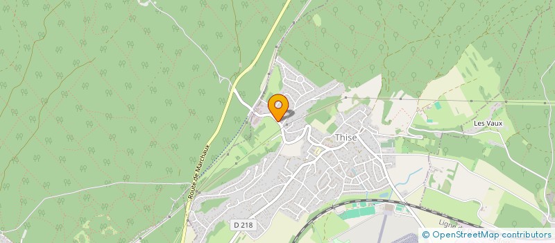 localisation de l'entreprise LAGOUTTE OLIVIER  THISE