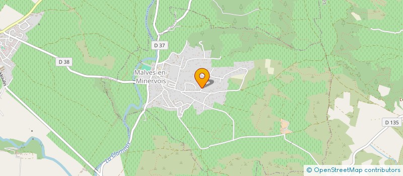 localisation de l'entreprise LAGRAIOUI CAPITAL GROUP  MALVES-EN-MINERVOIS