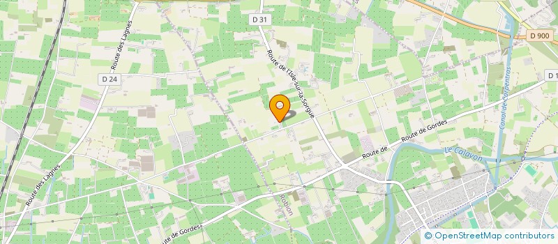 localisation de l'entreprise LAGRAN  ROBION