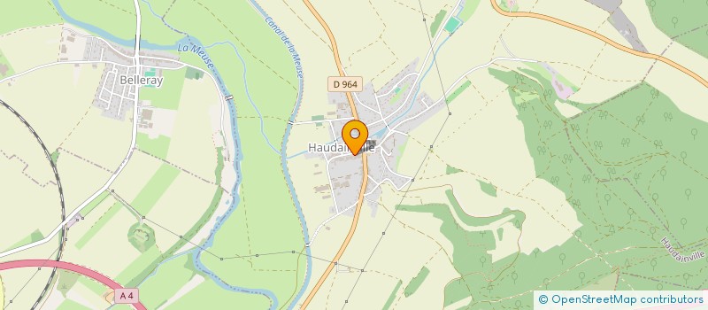 localisation de l'entreprise LAGRANGE  HAUDAINVILLE