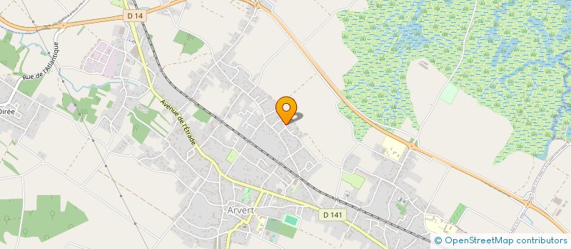 localisation de l'entreprise LAGRANGE  ARVERT