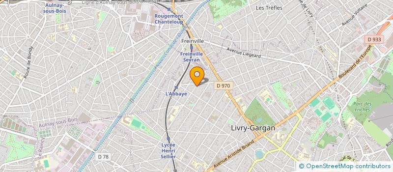 localisation de l'entreprise LAGRANGE IMMOBILIER à LIVRY-GARGAN