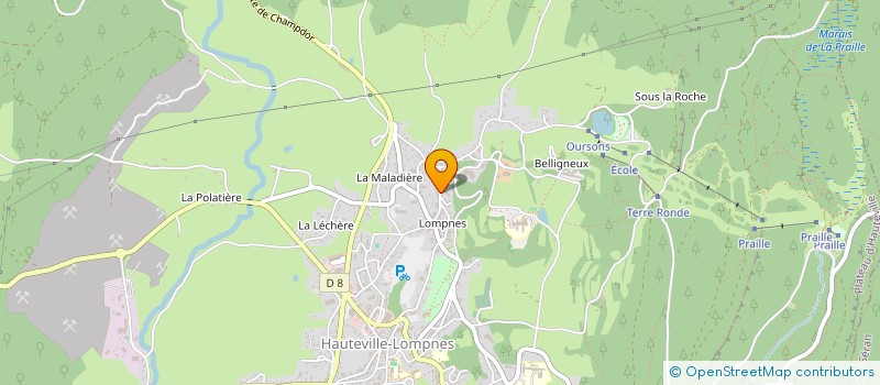 localisation de l'entreprise LAGRANGE / MARECHAL  PLATEAU D'HAUTEVILLE