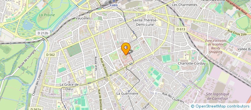 localisation de l'entreprise LAGRANGE TAXI à CAEN