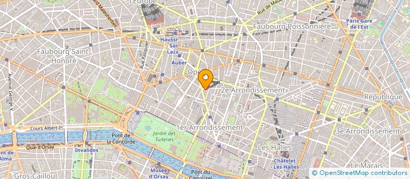 localisation de l'entreprise LAGRAULET-DE PLATER  PARIS