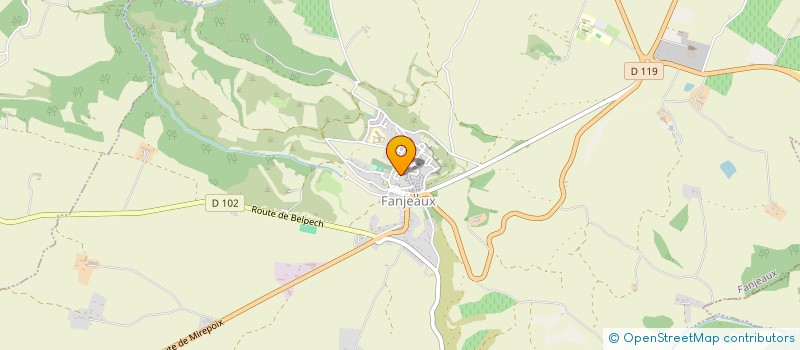 localisation de l'entreprise LAGRAVE  GENERVILLE