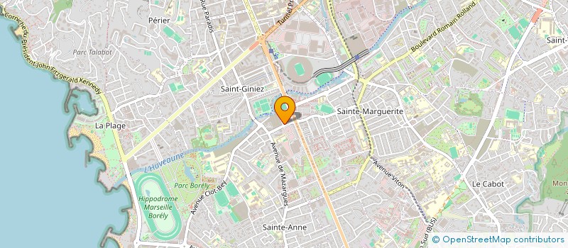 localisation de l'entreprise LAGRENE IMMO  MARSEILLE