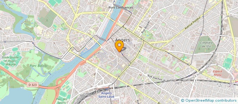 localisation de l'entreprise LAGRIFF à ANGERS