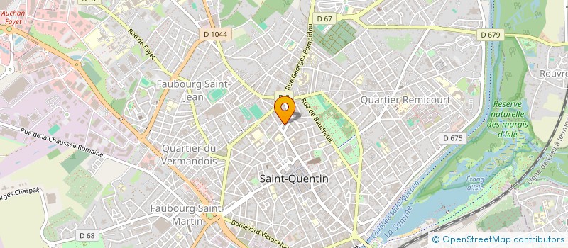 localisation de l'entreprise LAGRIFFOL TROFIMOV à SAINT-QUENTIN