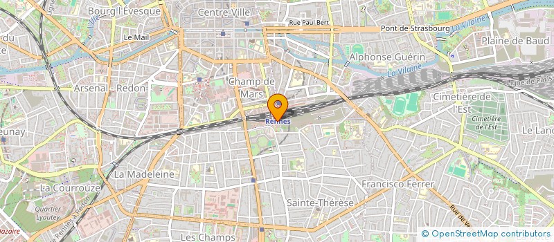 localisation de l'entreprise LAGRIMA  RENNES