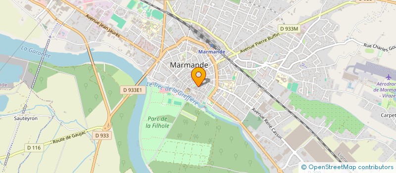 localisation de l'entreprise LAGRIMA  MARMANDE