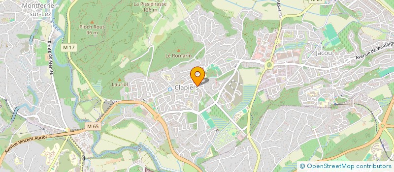 localisation de l'entreprise LAGSOU  CLAPIERS