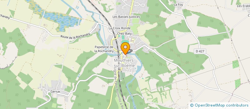 localisation de l'entreprise LAGUN  MOUTHIERS-SUR-BOEME
