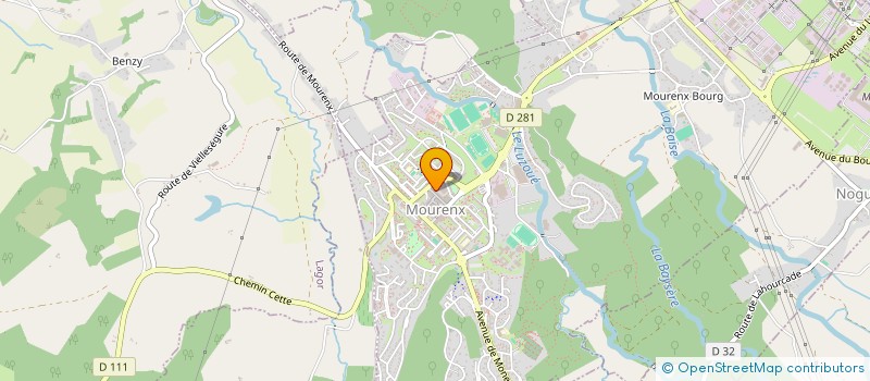 localisation de l'entreprise LAGUN ARTEAN à MOURENX