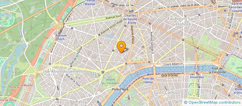 localisation de l'entreprise LAGUNE VALMOREL  PARIS