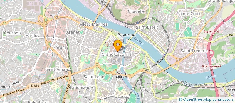 localisation de l'entreprise LAGUNEKIN CANTAR à BAYONNE
