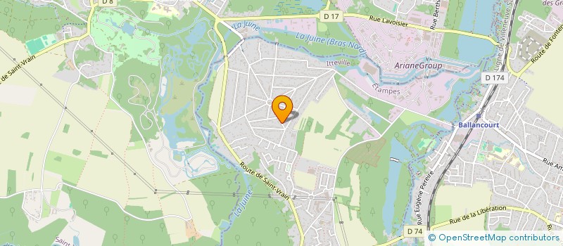 localisation de l'entreprise LAGYM  ITTEVILLE