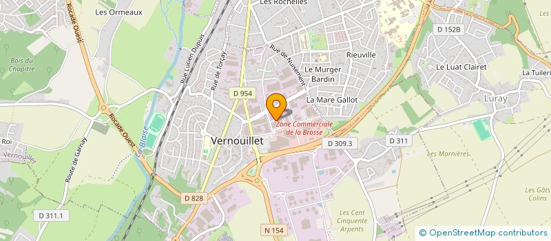 localisation de l'entreprise LAH à VERNOUILLET