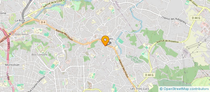 localisation de l'entreprise LAH AUTO  MARSEILLE