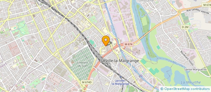 localisation de l'entreprise LAH SCI  NANCY