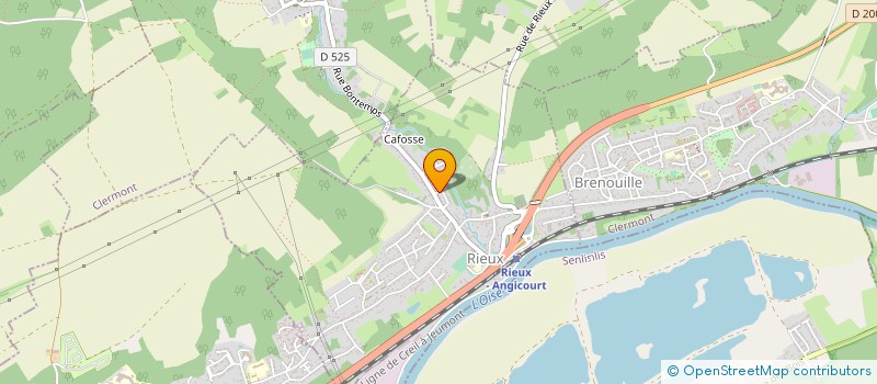 localisation de l'entreprise LAHACHE METAL  RIEUX