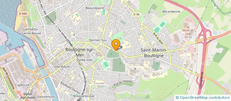 localisation de l'entreprise LAHAINA à SAINT-MARTIN-BOULOGNE