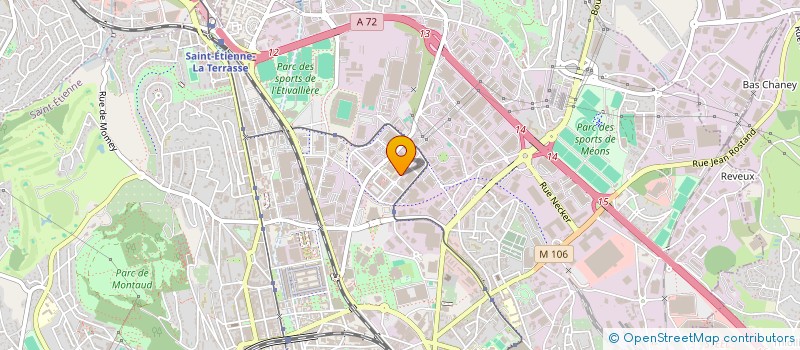 localisation de l'entreprise LAHAYE & CO  SAINT-ETIENNE