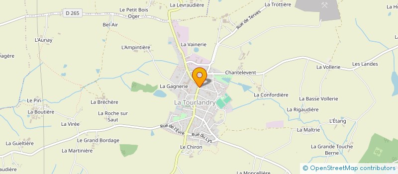 localisation de l'entreprise LAHAYE MENARD ET FILS à CHEMILLE-EN-ANJOU