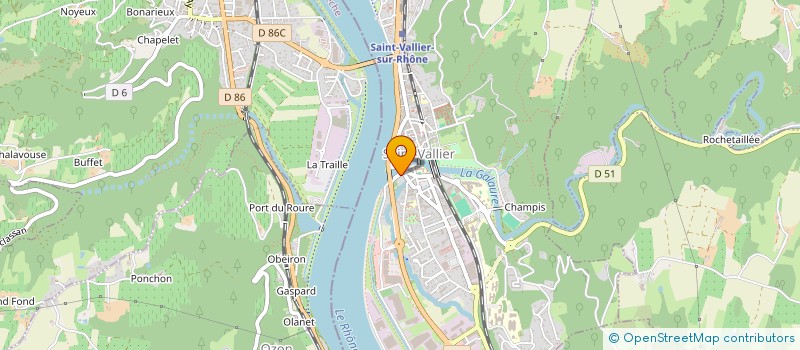 localisation de l'entreprise LAHBARI EXPORT  SAINT-VALLIER