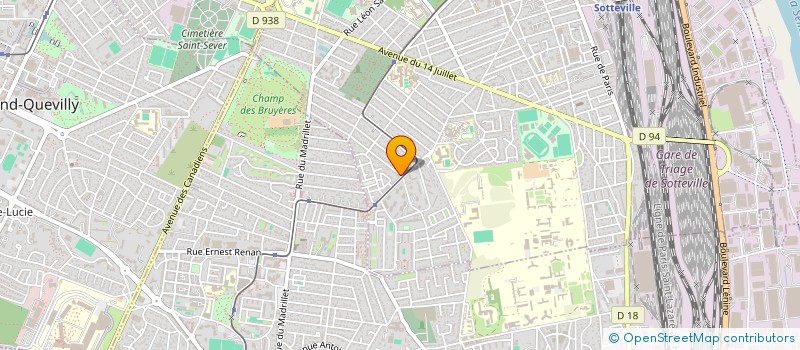 localisation de l'entreprise LAHBIB INVEST  SOTTEVILLE-LES-ROUEN