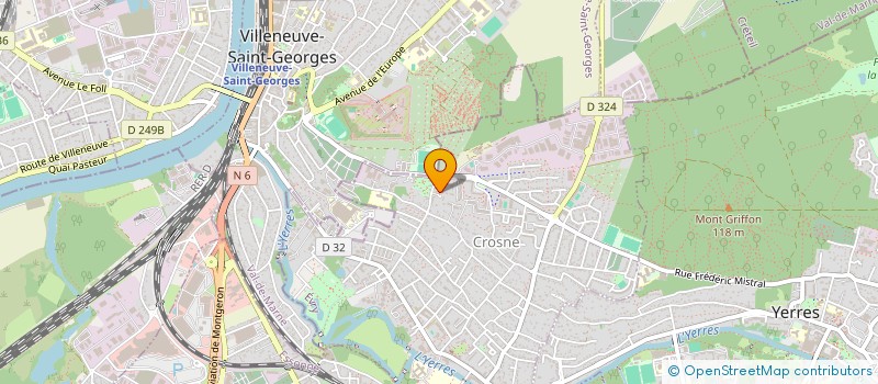 localisation de l'entreprise LAHCEN CONSULTING  CROSNE