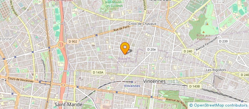 localisation de l'entreprise LAHDIRI SALAH ET MALOUM MOUSSA à MONTREUIL