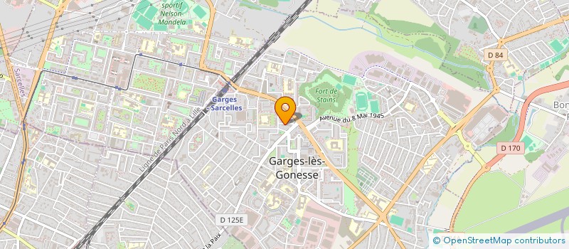 localisation de l'entreprise LAHIN à GARGES-LES-GONESSE