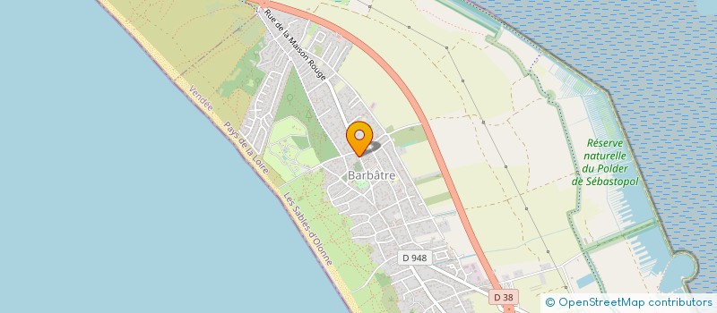 localisation de l'entreprise LAHING  BARBATRE